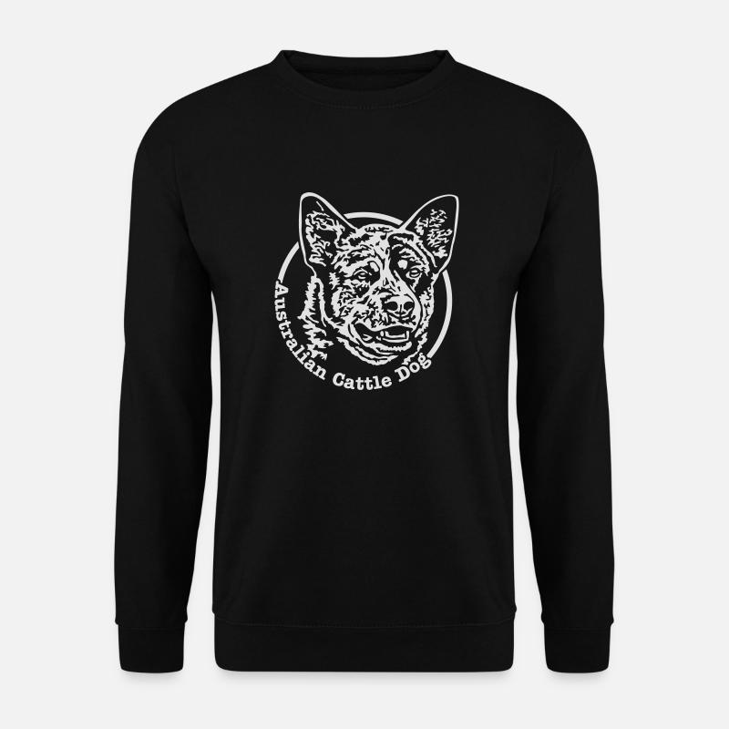 532 Australian Cattle Dog - Unisex Pullover - Schwarz