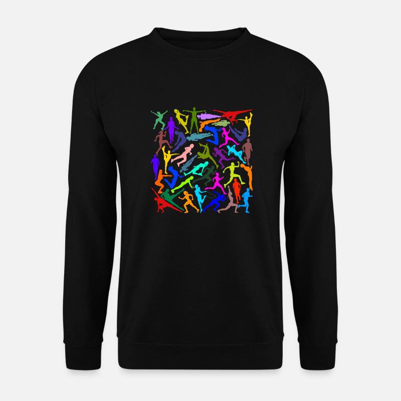 Sport Art - Unisex Pullover - Schwarz