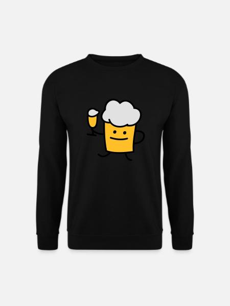 Beer with beer - Unisex Sweatshirt - black