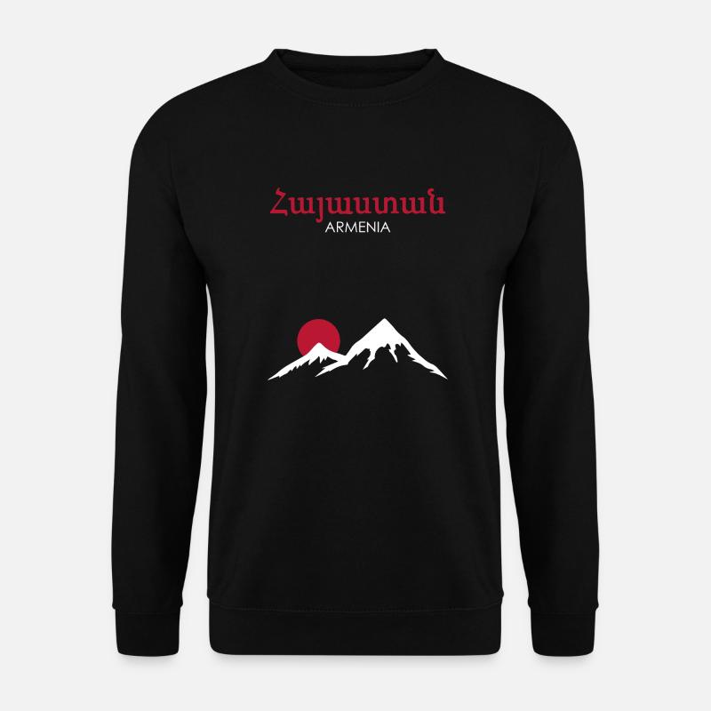 Armenia Armenien - Unisex Pullover - Schwarz
