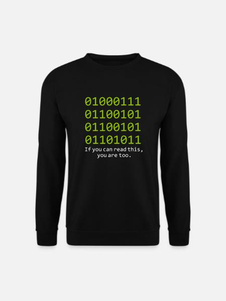 Debugging Programmierer Informatik Computer Nerd - Unisex Pullover - Schwarz