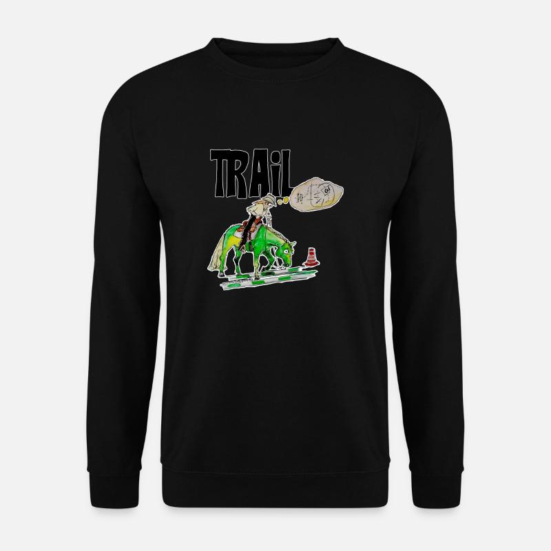 Trail - Unisex Sweatshirt - black