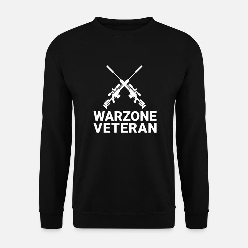 WARZONE VETERAN COD GAMING - Unisex Pullover - Schwarz