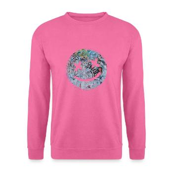 Graffiti style Splash hip hop couleurs peintre couleur - Sweat-shirt Unisexe - rose - Devant