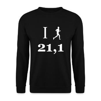 Fußball Soccer - Unisex Pullover - Schwarz - Vorne - Alina (178cm) & Michal (187cm)