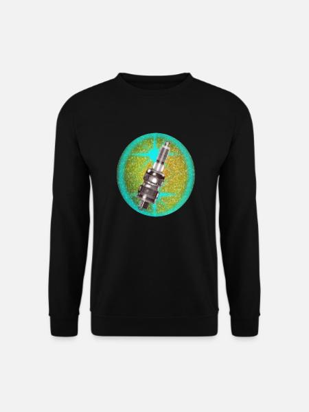 bougie voiture - Sweat-shirt Unisexe - noir
