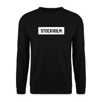 Stockholm - Sweat-shirt Unisexe - noir - Devant - Alina (178cm) & Michal (187cm)