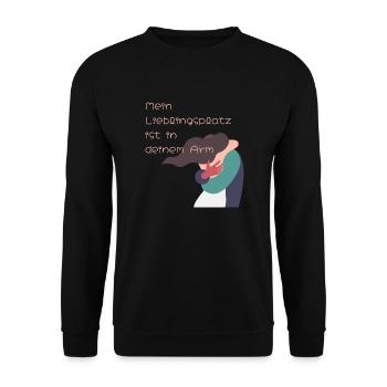 stomping ground - Unisex Sweatshirt - black - Front - Alina (178cm) & Michal (187cm)