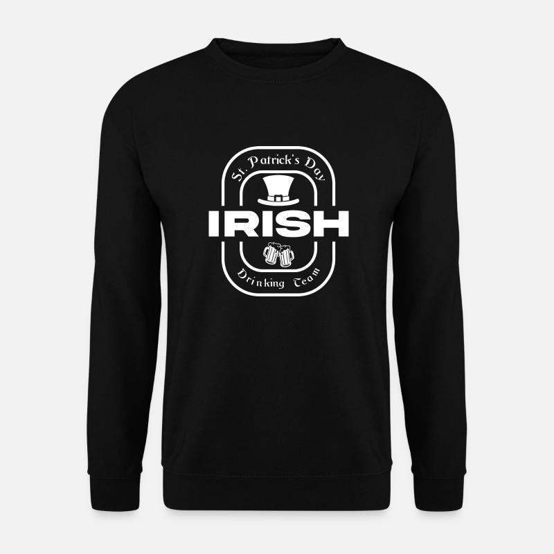 St. Patrick`s Day - Unisex Pullover - Schwarz