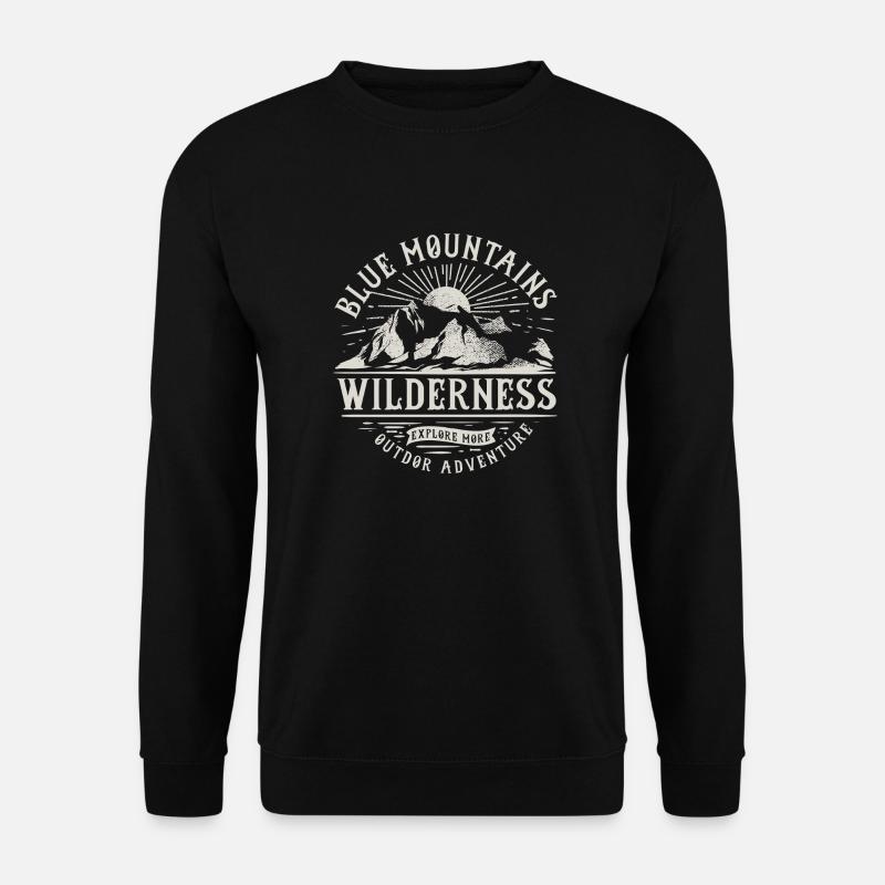 Into the wilderness - Unisex Sweatshirt - black