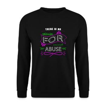 drôles dictons végétaliens blagues géniales veggie go vegan - Sweat-shirt Unisexe - noir - Devant - Alina (178cm) & Michal (187cm)