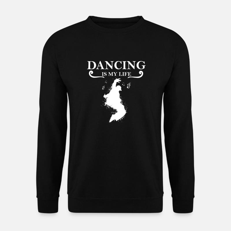 Dancing Dance Music - Unisex Sweatshirt - black