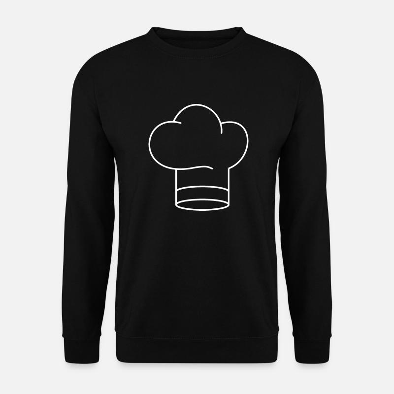 Kochmütze - Unisex Pullover - Schwarz