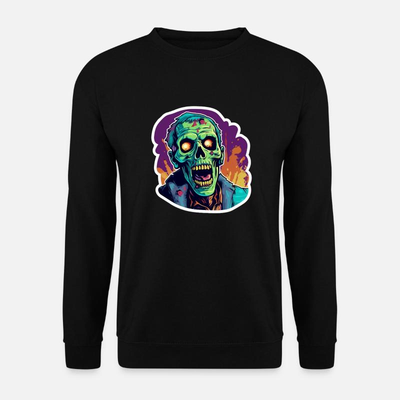 Zombie - Unisex Pullover - Schwarz