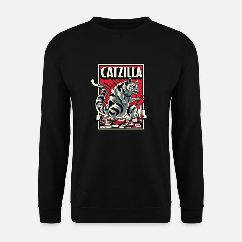 Catzilla next - Unisex Sweatshirt - black