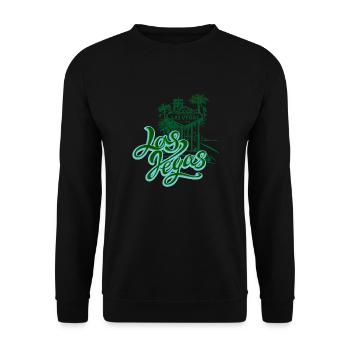 Las Vegas États-Unis Amérique Californie Patriot Travel - Sweat-shirt Unisexe - noir - Devant - Alina (178cm) & Michal (187cm)