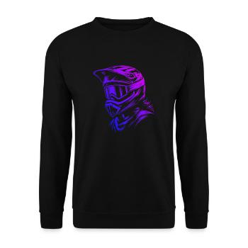 VTT VTT Femme Homme Cyclisme - Sweat-shirt Unisexe - noir - Devant - Alina (178cm) & Michal (187cm)