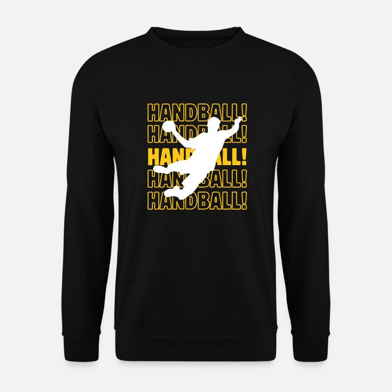 Handball Handball Handball - Unisex Pullover - Schwarz