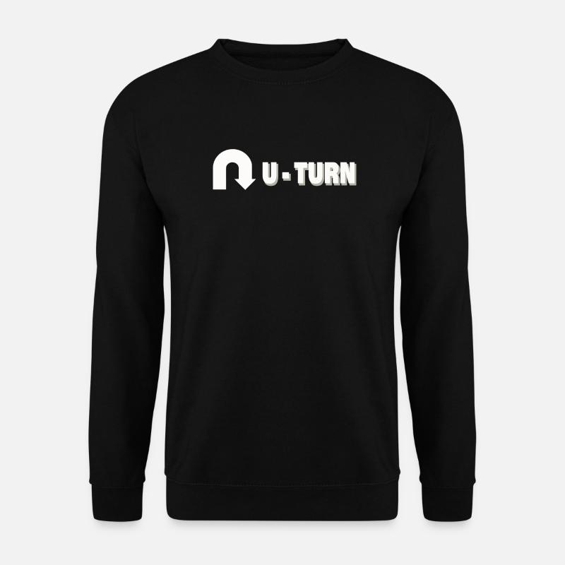 U-TURN - Unisex Sweatshirt - black