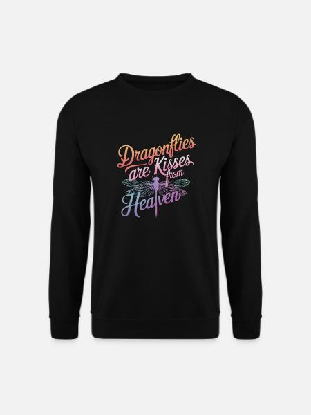 Libellule Libellules Insectes Nature - Sweat-shirt Unisexe - noir
