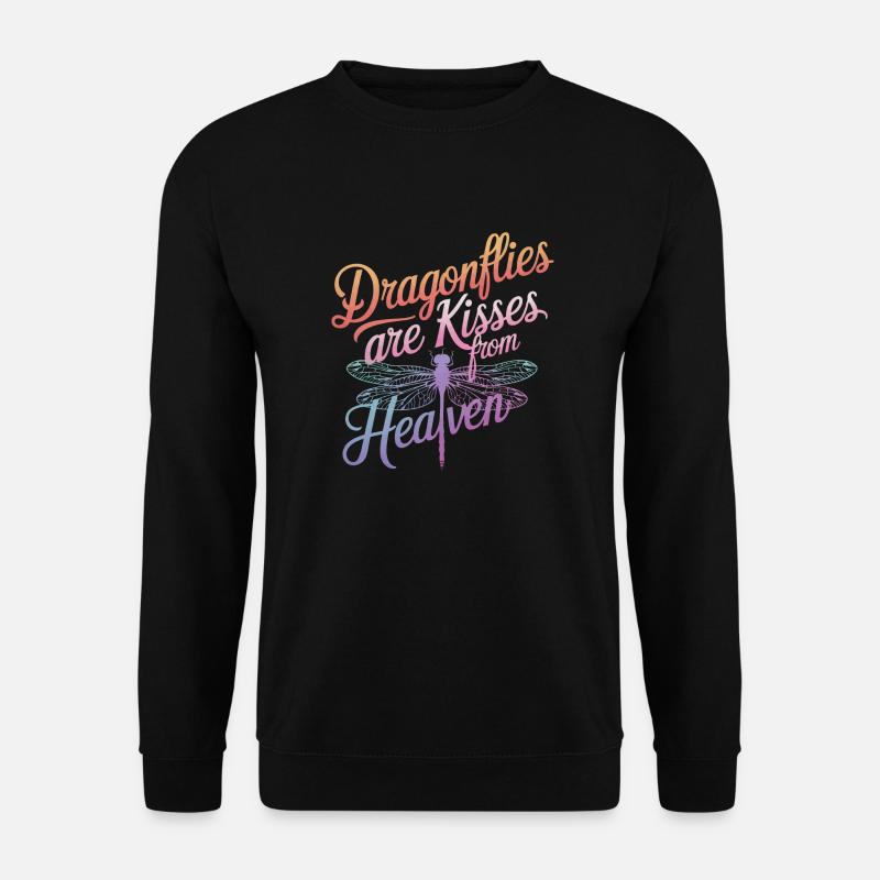 Dragonfly Dragonflies Insects Nature - Unisex Sweatshirt - black