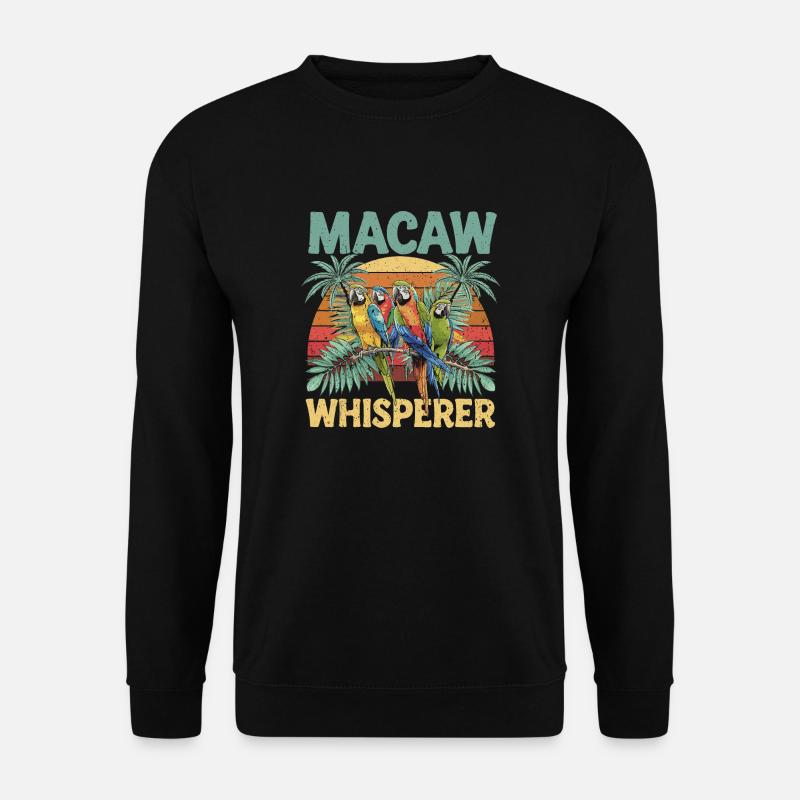 Parrot Lover Design - Unisex Sweatshirt - black