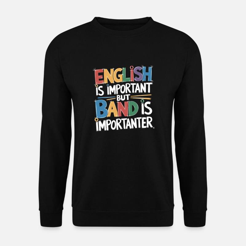Humor für Musikfans - Unisex Pullover - Schwarz