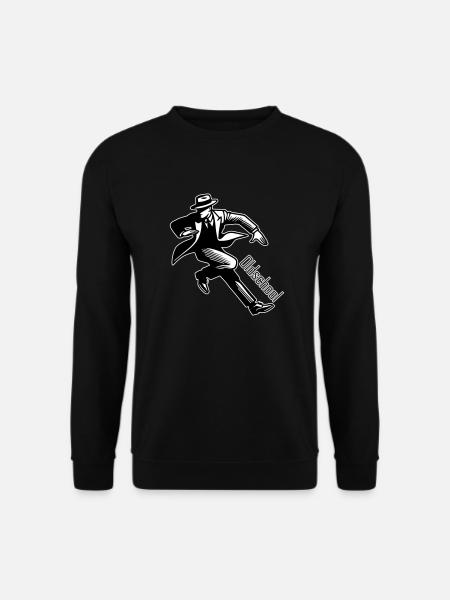1930s Gentleman - Oldschool Design - Unisex Sweatshirt - black