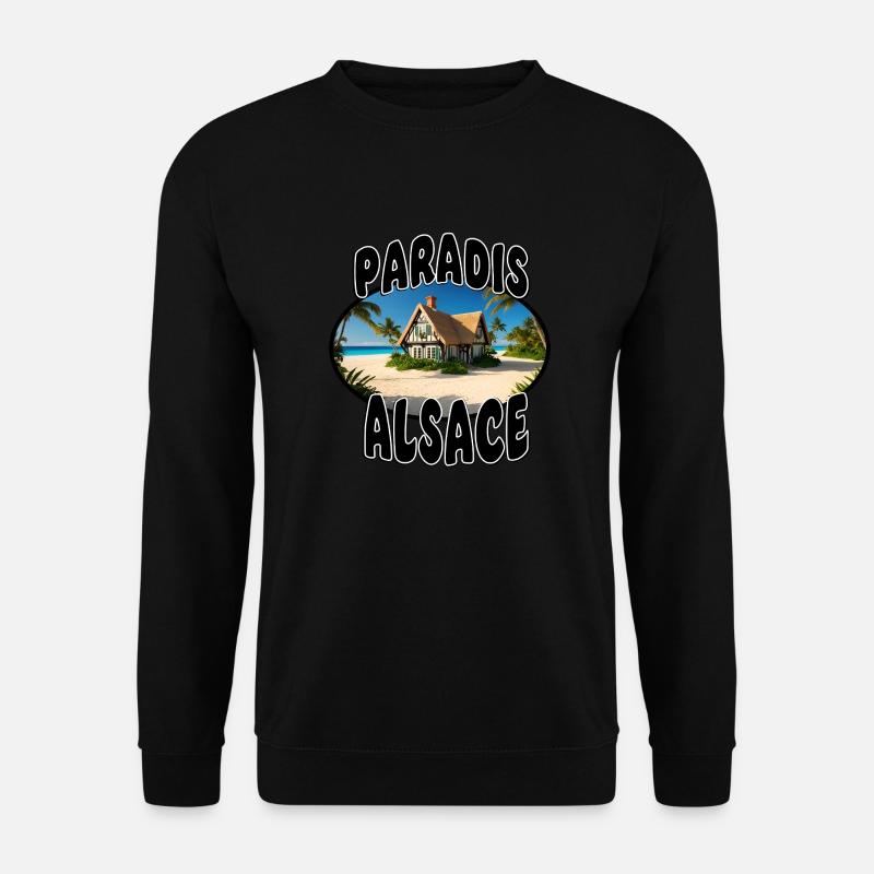 Paradies Elsass - Unisex Pullover - Schwarz