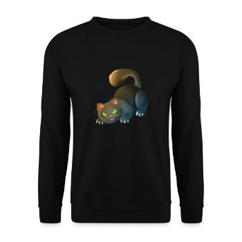 Catégorie 5 - Sweat-shirt Unisexe - noir - Devant - Alina (178cm) & Michal (187cm)