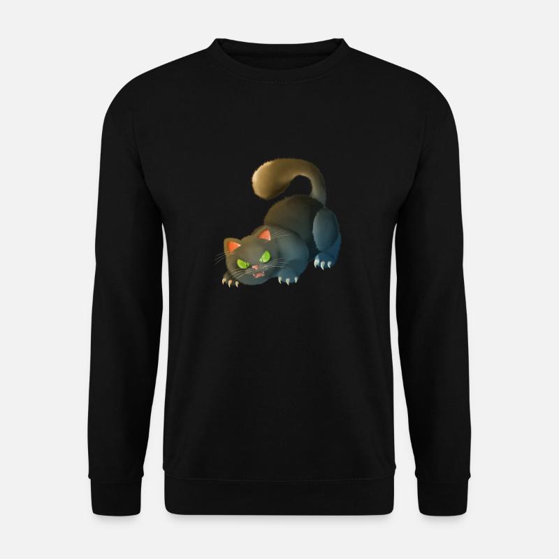 Katze 5 - Unisex Pullover - Schwarz