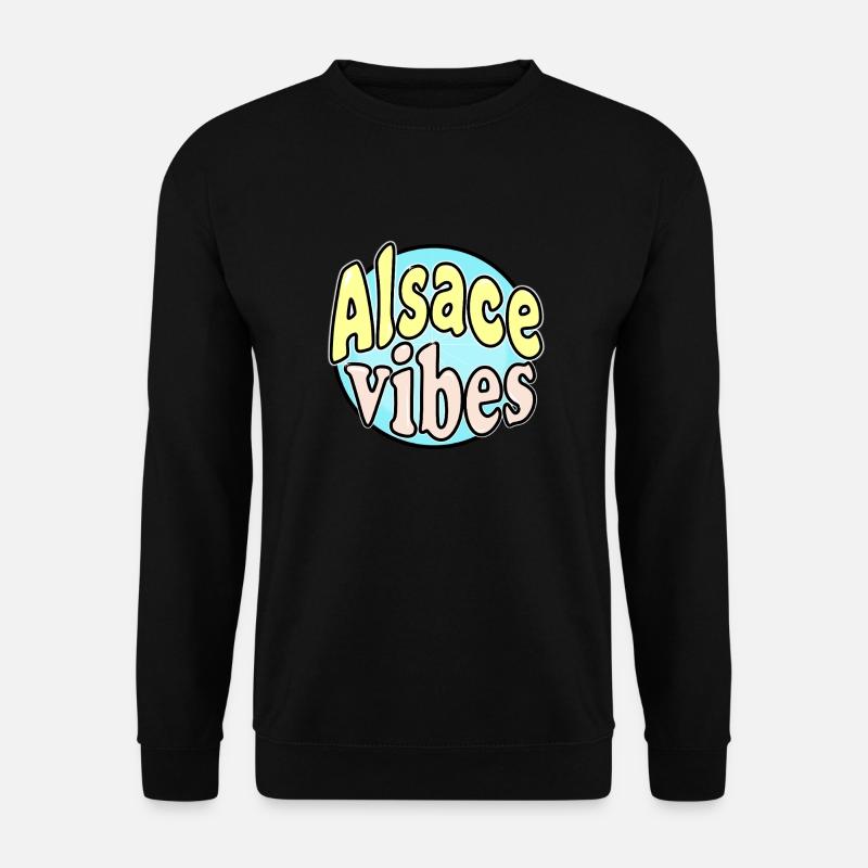 Alsace Vibes - Unisex Sweatshirt - black
