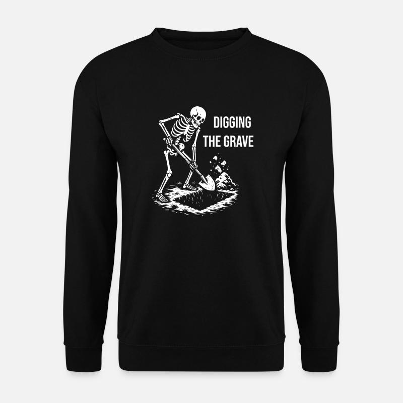 Digging the Grave - Unisex Sweatshirt - black