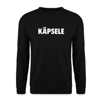 Käplsele - Unisex Sweatshirt - black - Front - Alina (178cm) & Michal (187cm)