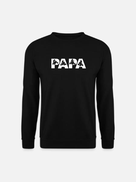 Lustige Vatertag ATV Quad Liebhaber - Unisex Pullover - Schwarz