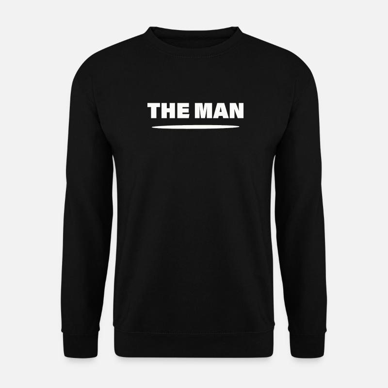 THE MAN - Unisex Sweatshirt - black