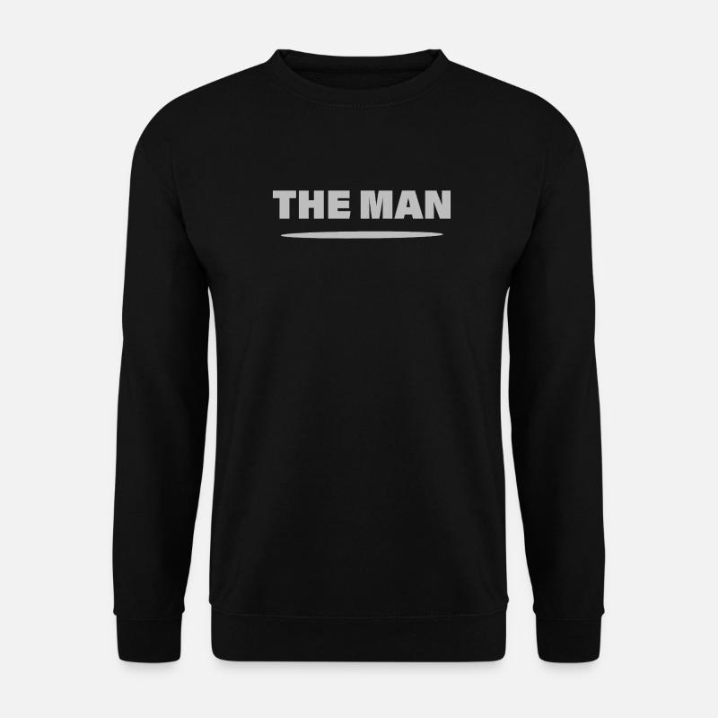 THE MAN - Unisex Pullover - Schwarz