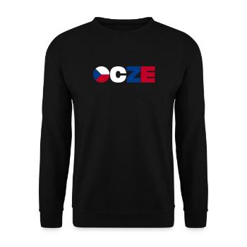 Tschechische Republik - Unisex Pullover - Schwarz - Vorne - Alina (178cm) & Michal (187cm)