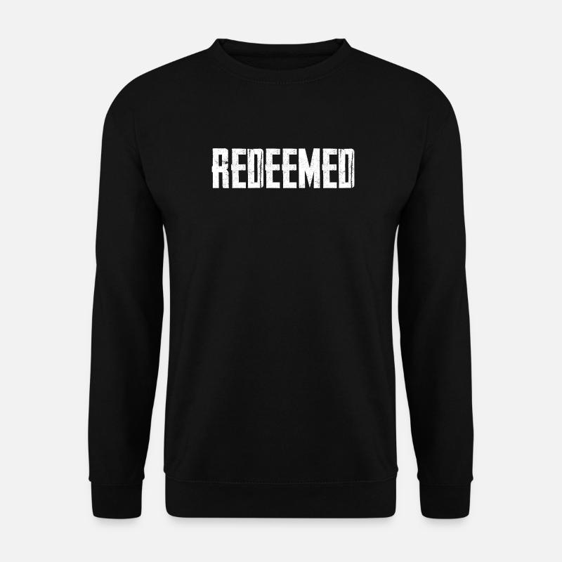 Redeemed - Unisex Sweatshirt - black