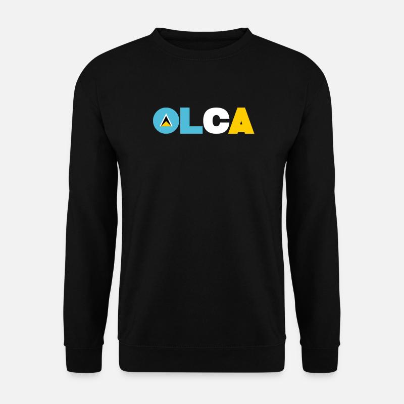 Saint Lucia - Unisex Sweatshirt - black