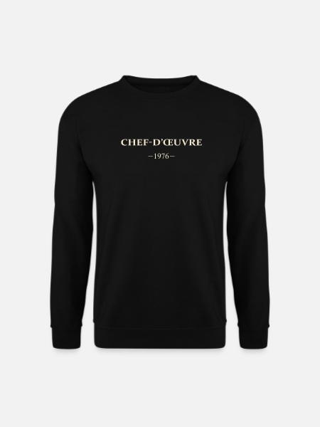 Millésime 1976 50 ans Anniversaire Vintage Cadeau. - Sweat-shirt Unisexe - noir