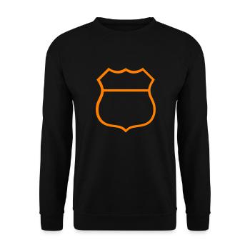 americanroad - Sweat-shirt Unisexe - noir - Devant - Alina (178cm) & Michal (187cm)