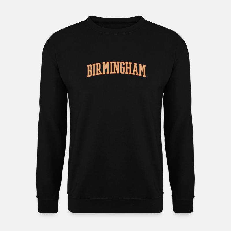 Birmingham - Unisex Pullover - Schwarz