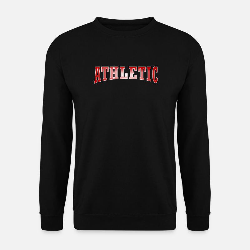 Athletic design squad - Unisex Sweatshirt - black
