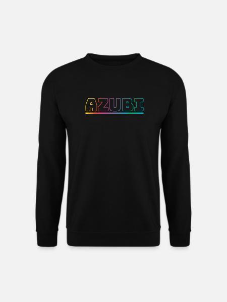 Design Azubi outline bunt - Unisex Pullover - Schwarz