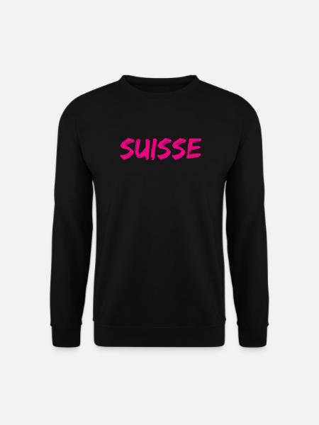 SUISSE. PAYS - Sweat-shirt Unisexe - noir