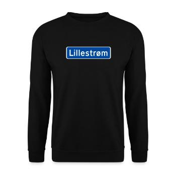 Lilleström - Sweat-shirt Unisexe - noir - Devant - Alina (178cm) & Michal (187cm)