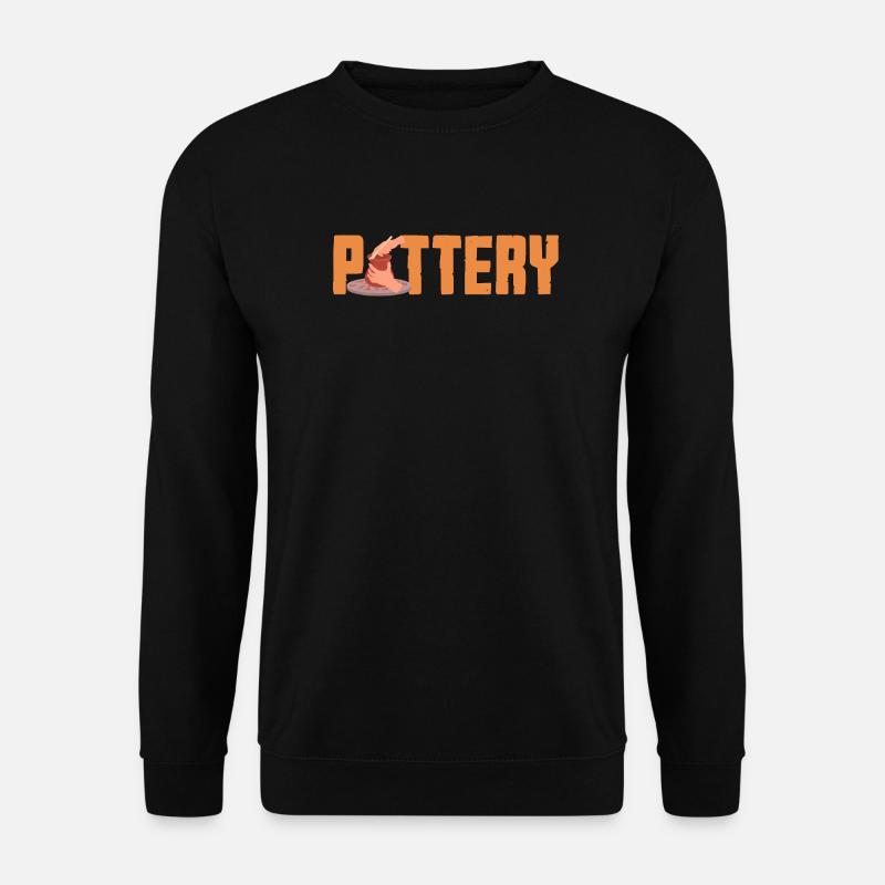 Pottery Creative Crafts Passion - Unisex Sweatshirt - black