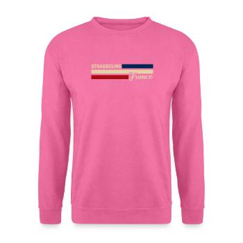 France - Strasbourg - Straßburg - Frankreich - Unisex Pullover - Pink - Vorne