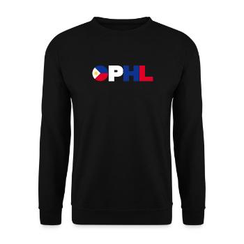 Philippines - Unisex Sweatshirt - black - Front - Alina (178cm) & Michal (187cm)